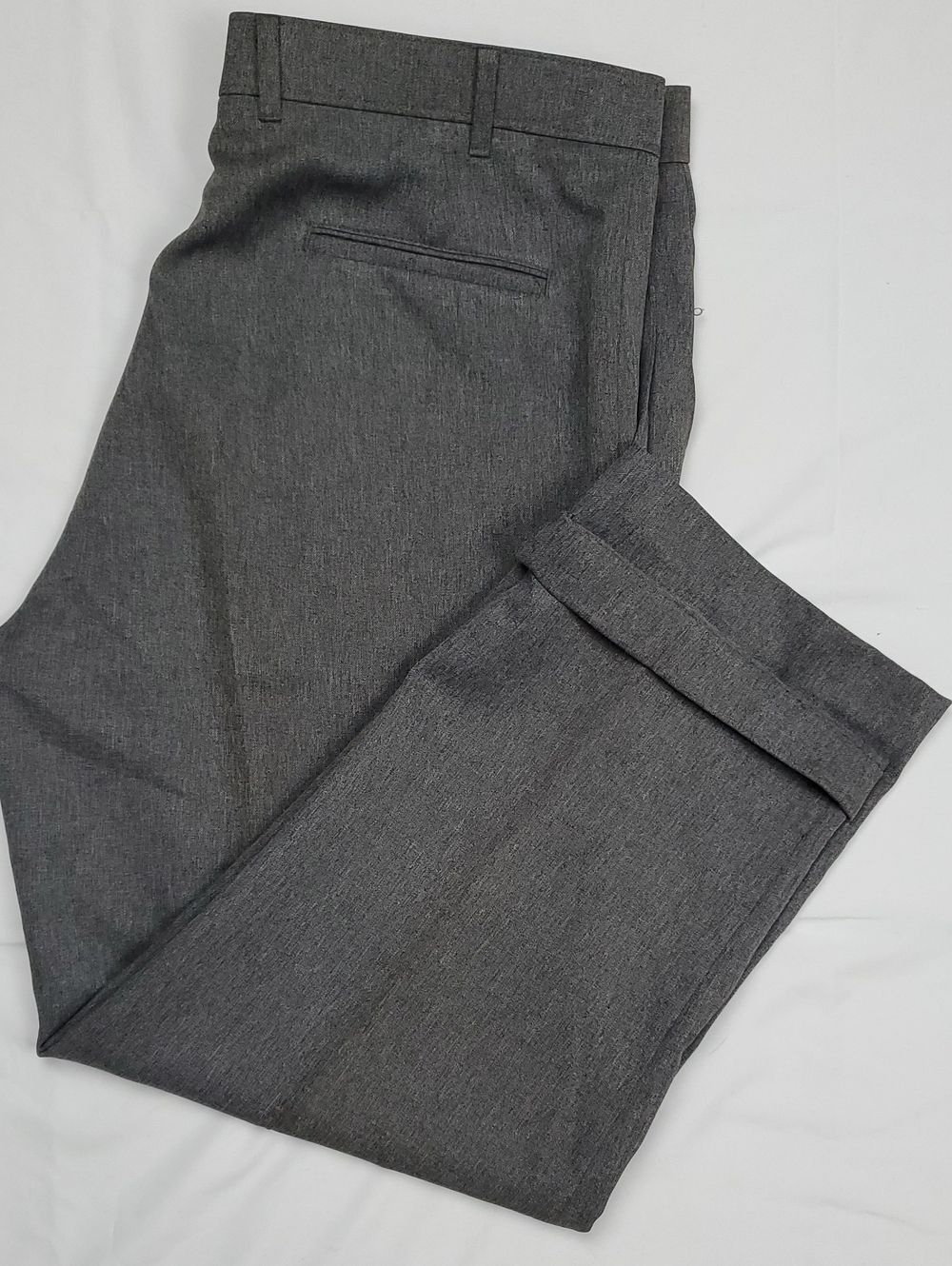 Levi's Men 42x30 Gray Action Slacks Early 2000s Retro Dress Pants